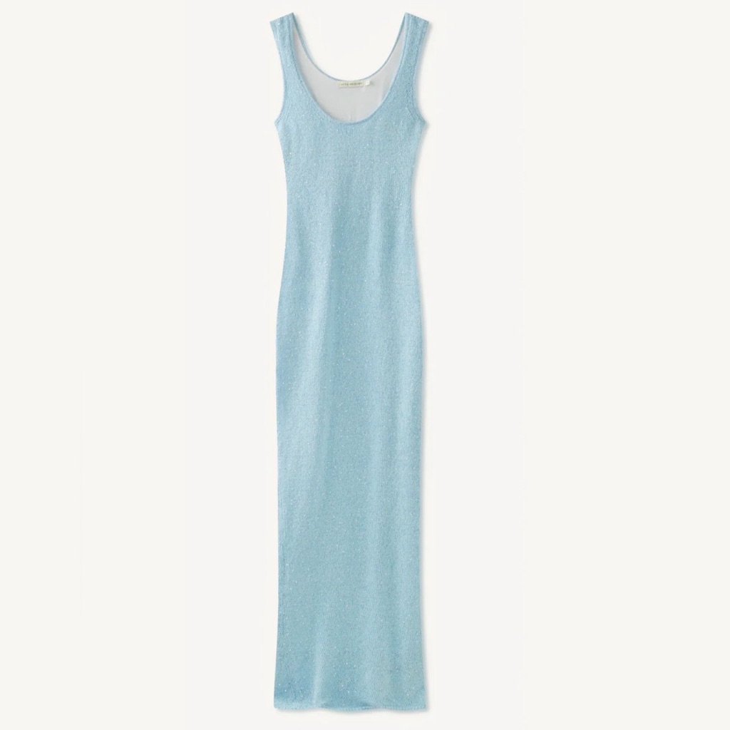 Asta Resort Light Blue Knit Top